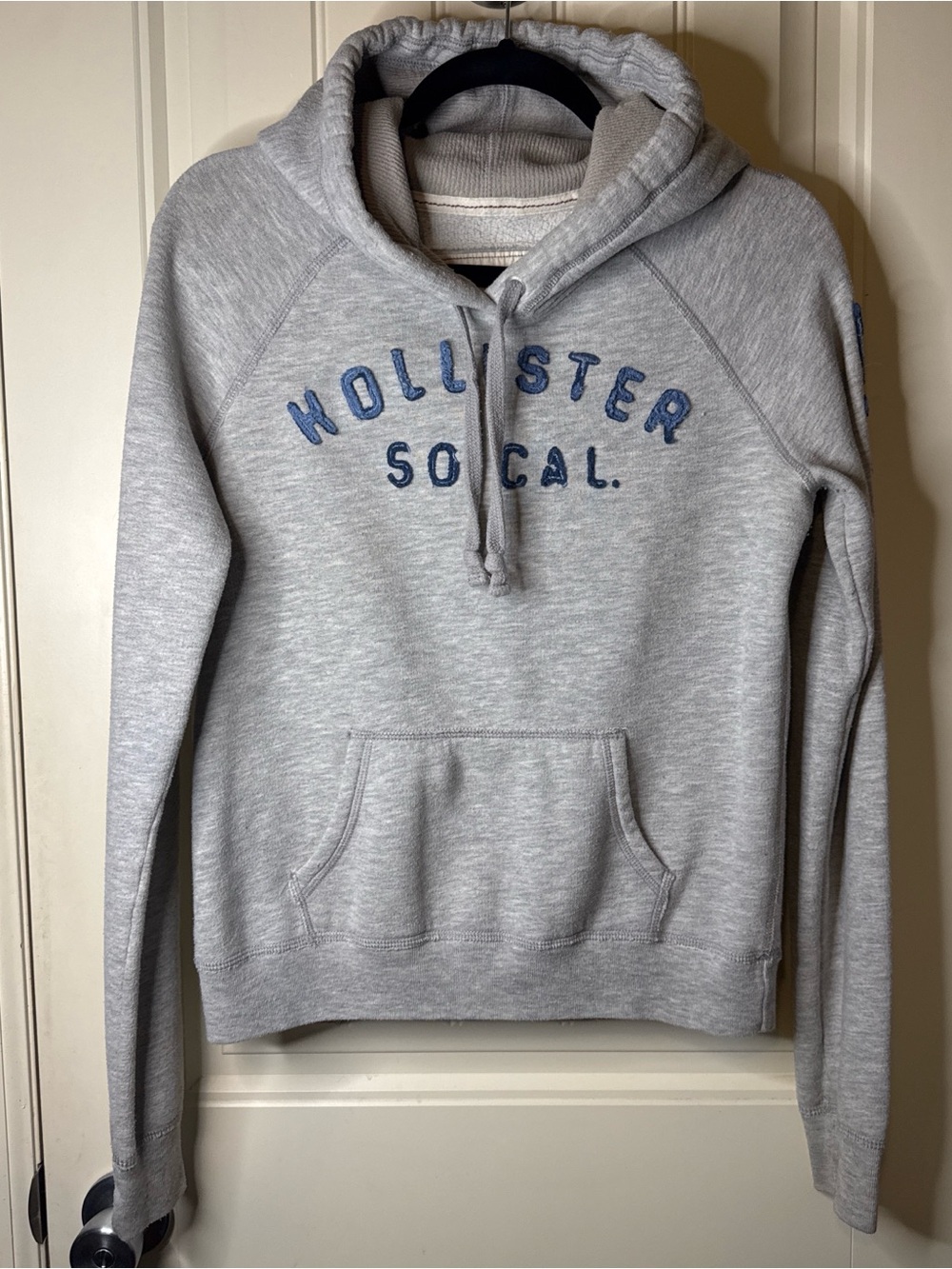 Heather Gray Hollister Hoodie Ladies Size L